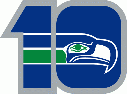 Seattle Seahawks 1985 Anniversary Logo t shirt iron on transfers